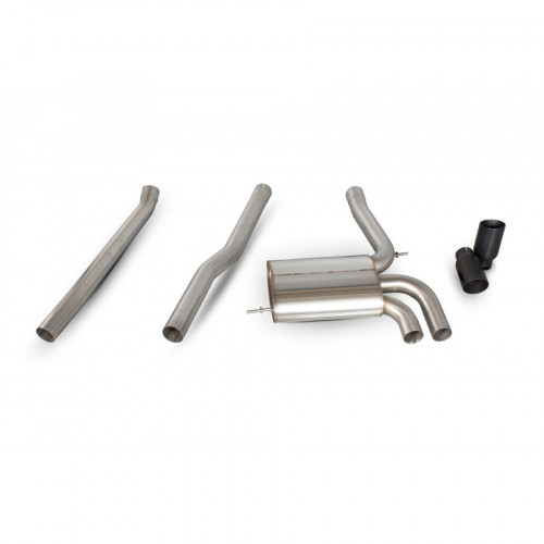 Scorpion Exhausts Catback System Black Ceramic 100mm Daytona - Non-Resonated MINI F56 Non-GPF Cooper S