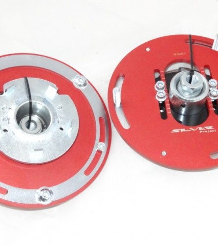 Silver Project Adjustable Top Mount Camber Plates MINI F56