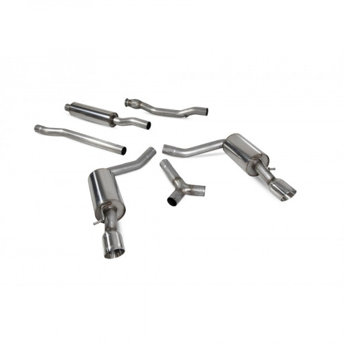 Scorpion Exhausts Catback System Polished 101mm Daytona - Resonated MINI R55 Clubman Cooper S