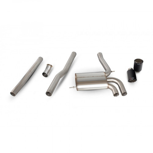 Scorpion Exhausts Catback System Carbon Fibre 100mm Ascari - Non-Resonated MINI F56 Non-UK/Euro Models 2014-2018
