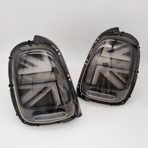 Orranje Union Jack Tail Lights F55 F56 F57