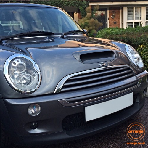 LEAP Omicron R53 MINI Larger Bonnet Scoop | Orrannje