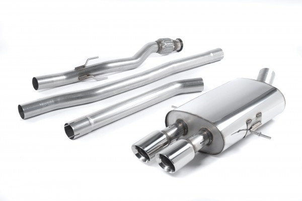 Milltek Exhausts Catback System GT80 80mm - Non-Resonated MINI R56 R57 R58 R59 Cooper S + JCW SSXM025