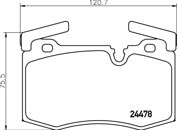 Mintex R56 JCW Front Brake Pads - MDB2982