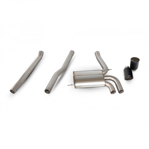 Scorpion Exhausts Catback System Carbon Fibre 100mm Ascari - Non-Resonated MINI F56 Non-GPF Cooper S