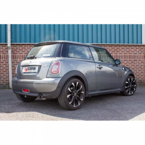 Scorpion Exhausts Catback System Polished 90mm Daytona - Non-Resonated MINI One Cooper R56
