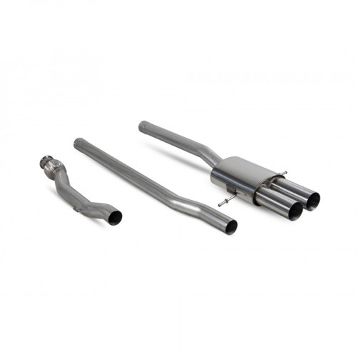 Scorpion Exhausts Catback System MINI Challenge Polished 90mm STW - MINI R56 R57 R58 R59 Cooper S