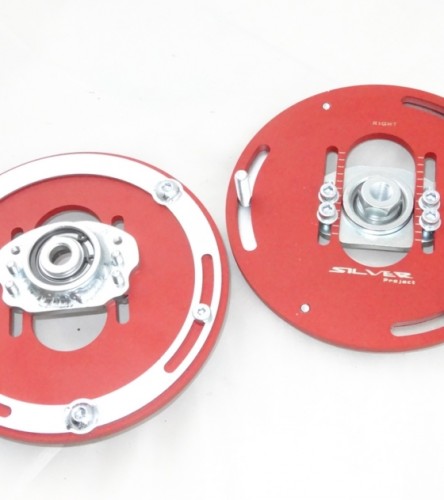Silver Project Adjustable Top Mount Camber Plates MINI F56