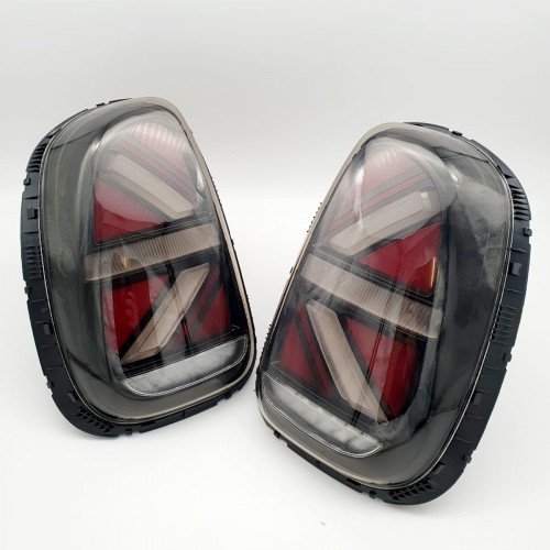 Orranje Union Jack Tail Lights R60 Countryman
