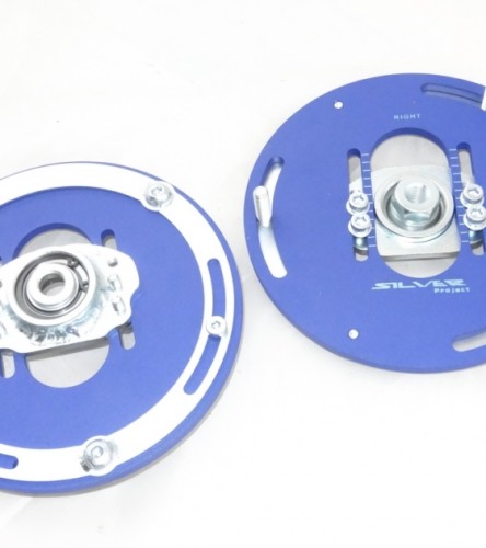 Silver Project Adjustable Top Mount Camber Plates MINI F56