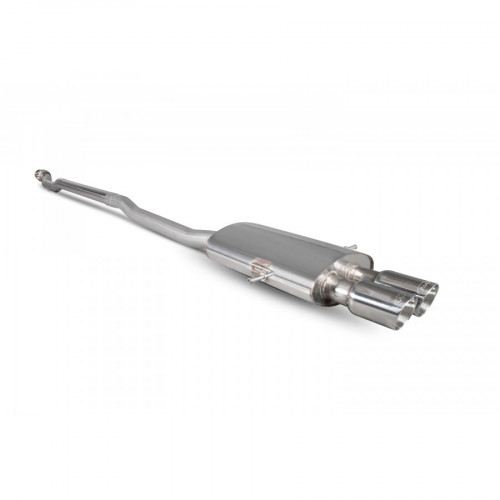 Scorpion Exhausts Catback System Polished 90mm Daytona - Non-Resonated MINI R56 R57 R58 R59 Cooper S