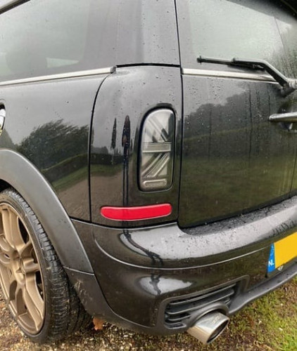 Orranje Union Jack Tail Lights R55 Clubman