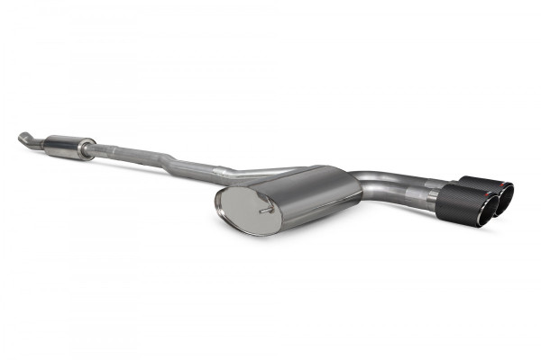 Scorpion Cooper S F55 Non GPF Model Resonated cat-back system 2014-2018