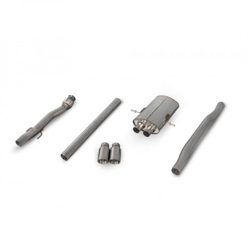 Scorpion Exhausts Catback System Polished 90mm Daytona - Non-Resonated MINI R56 R57 R58 R59 Cooper S