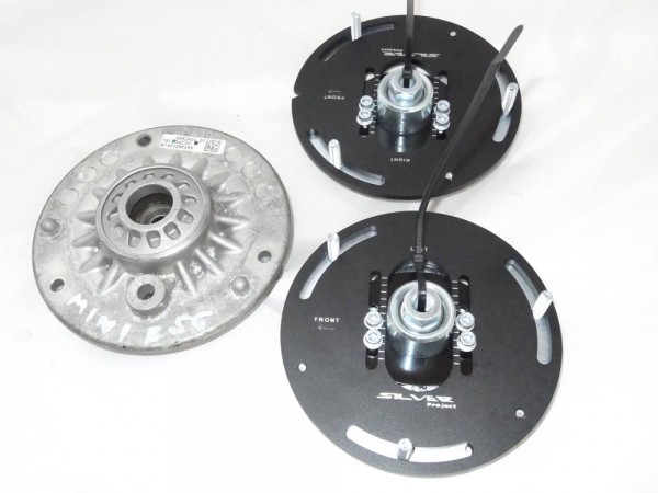 Silver Project Adjustable Top Mount Camber Plates MINI F56