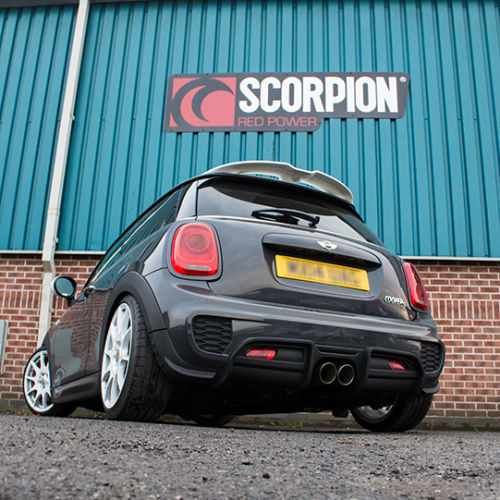 Scorpion Exhausts Downpipe De-Cat Pipe F56 Non-GPF 2013-2018