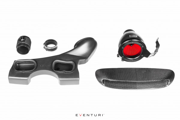 Eventuri Mini Cooper S JCW F54 F55 F56 Plastic Intake with Carbon Fibre Scoop