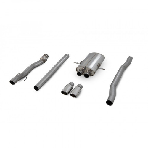 Scorpion Exhausts Catback System Polished Monaco - Non-Resonated MINI R56 R57 R58 R59 Cooper S