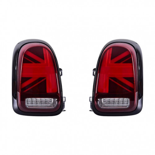 Orranje Union Jack Tail Lights F60 Countryman