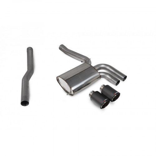 Scorpion Exhausts Catback System Carbon Fibre 100mm Ascari - Non-Resonated MINI F56 GPF-back Cooper S
