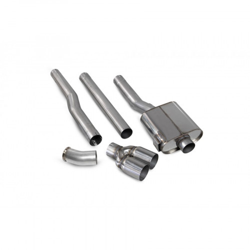 Scorpion Exhausts Catback System MINI Challenge Polished 90mm STW - Non-Resonated MINI F56 Non-UK/Euro Models Cooper S