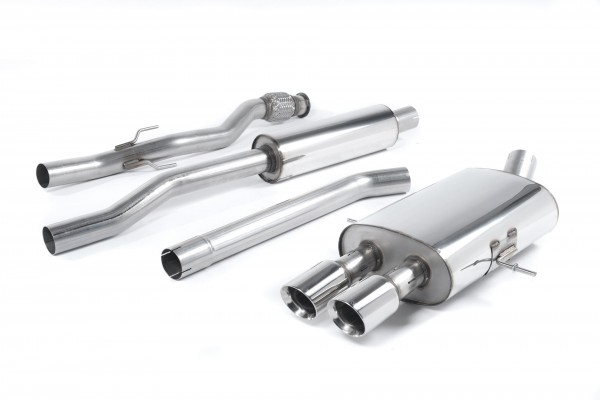 Milltek Exhausts Catback System GT80 80mm - Resonated MINI R56 R57 R58 R59 Cooper S + JCW SSXM022