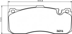 Mintex R56 JCW GP2 Front Brake Pads - MDB2974