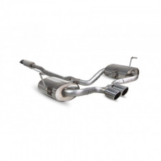 Scorpion R53 R52 Catback Exhaust with 90mm Monaco Trims - Resonated SMN012