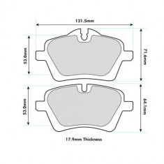 PBS ProTrack ProRace ProComp Front Brake Pads R56 S / R53 JCW 8471
