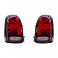 Orranje Union Jack Tail Lights F60 Countryman